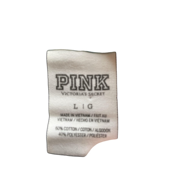 Women's PINK T-Shirt, L/G, Gray, Multicolor - Picture 4 of 4